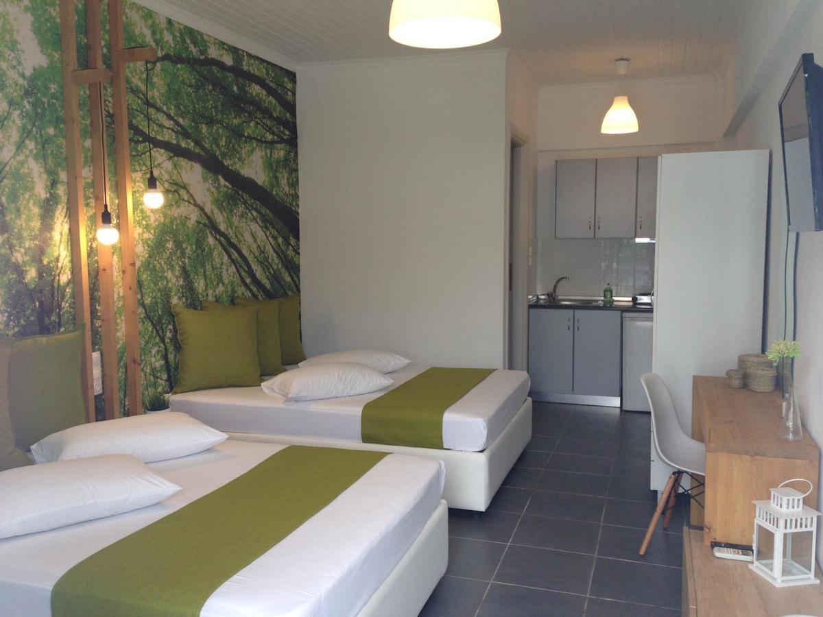 Philoxenia Suites Nea Vrasna Bagian luar foto